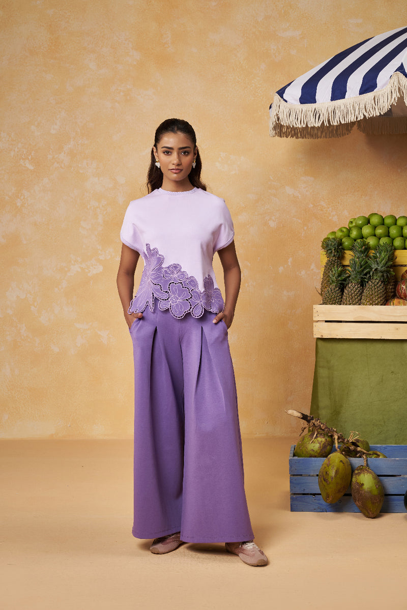 Amethyst Appliqué Co-ord Set