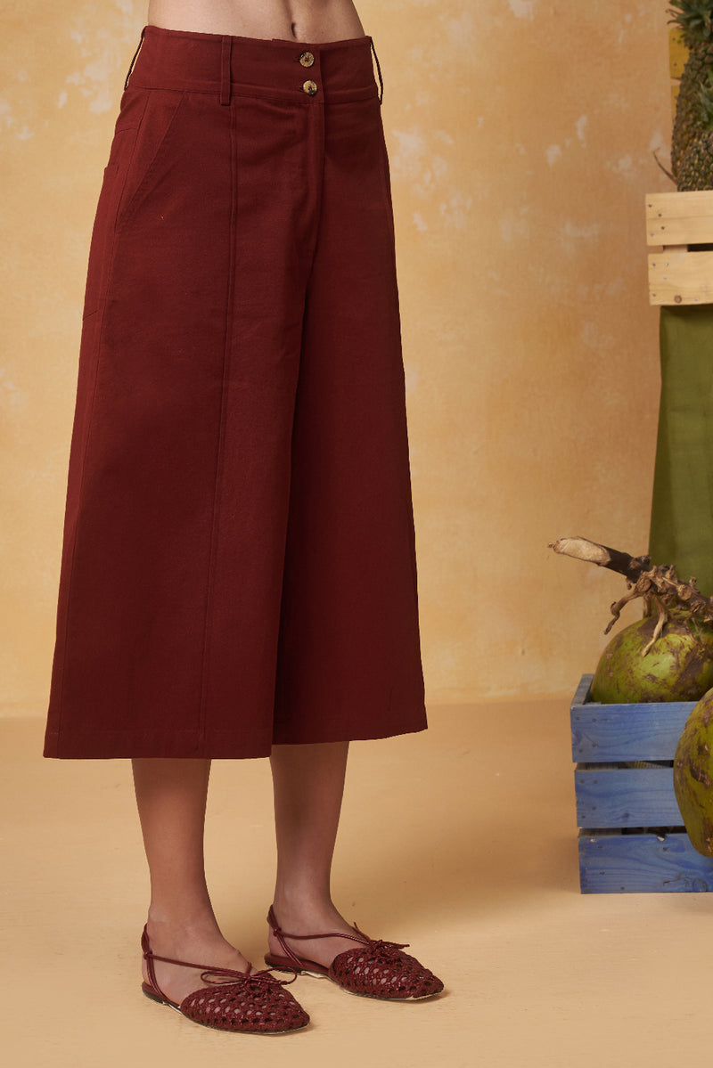 Vintage Culottes Shorts