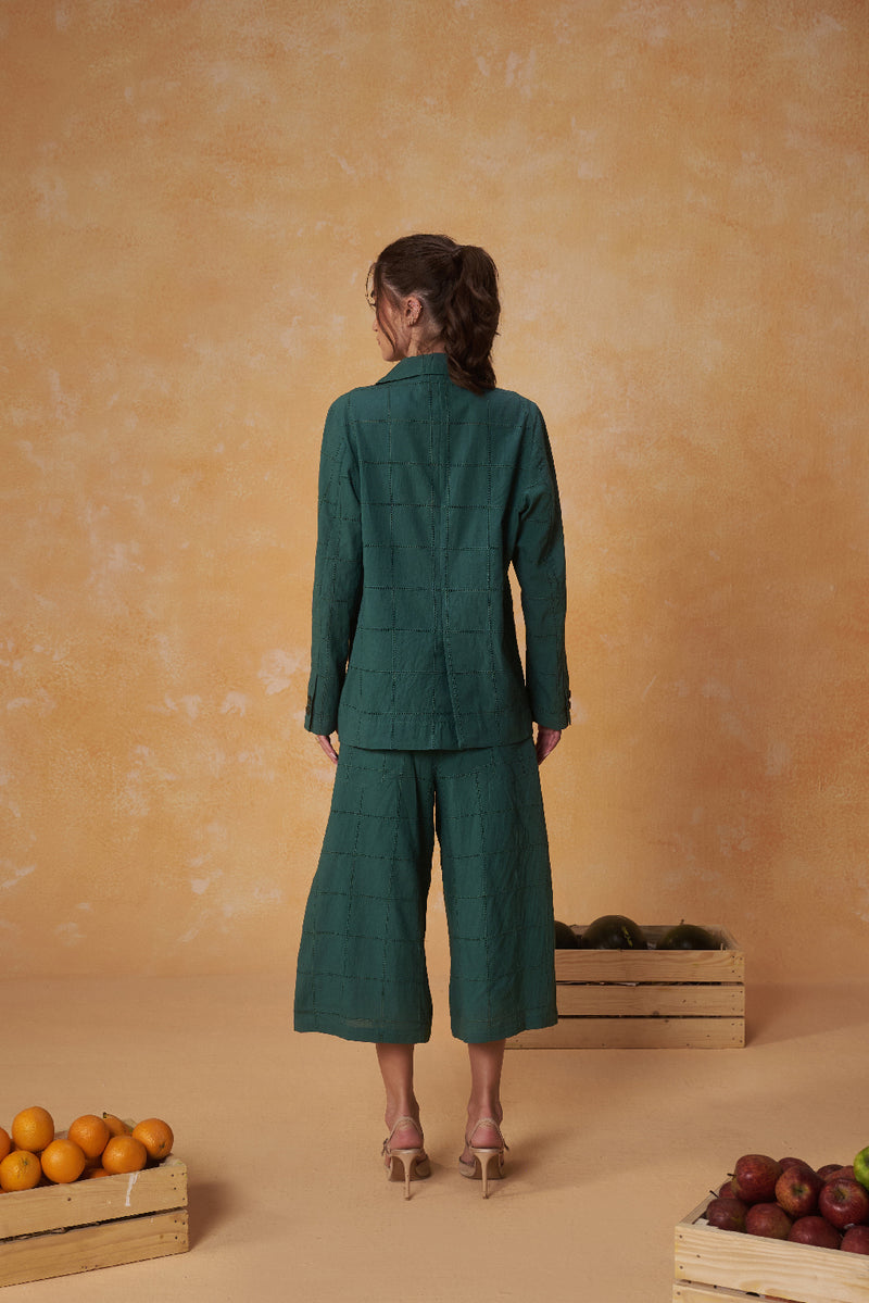 Schiffli Checkmate Co-ord Set