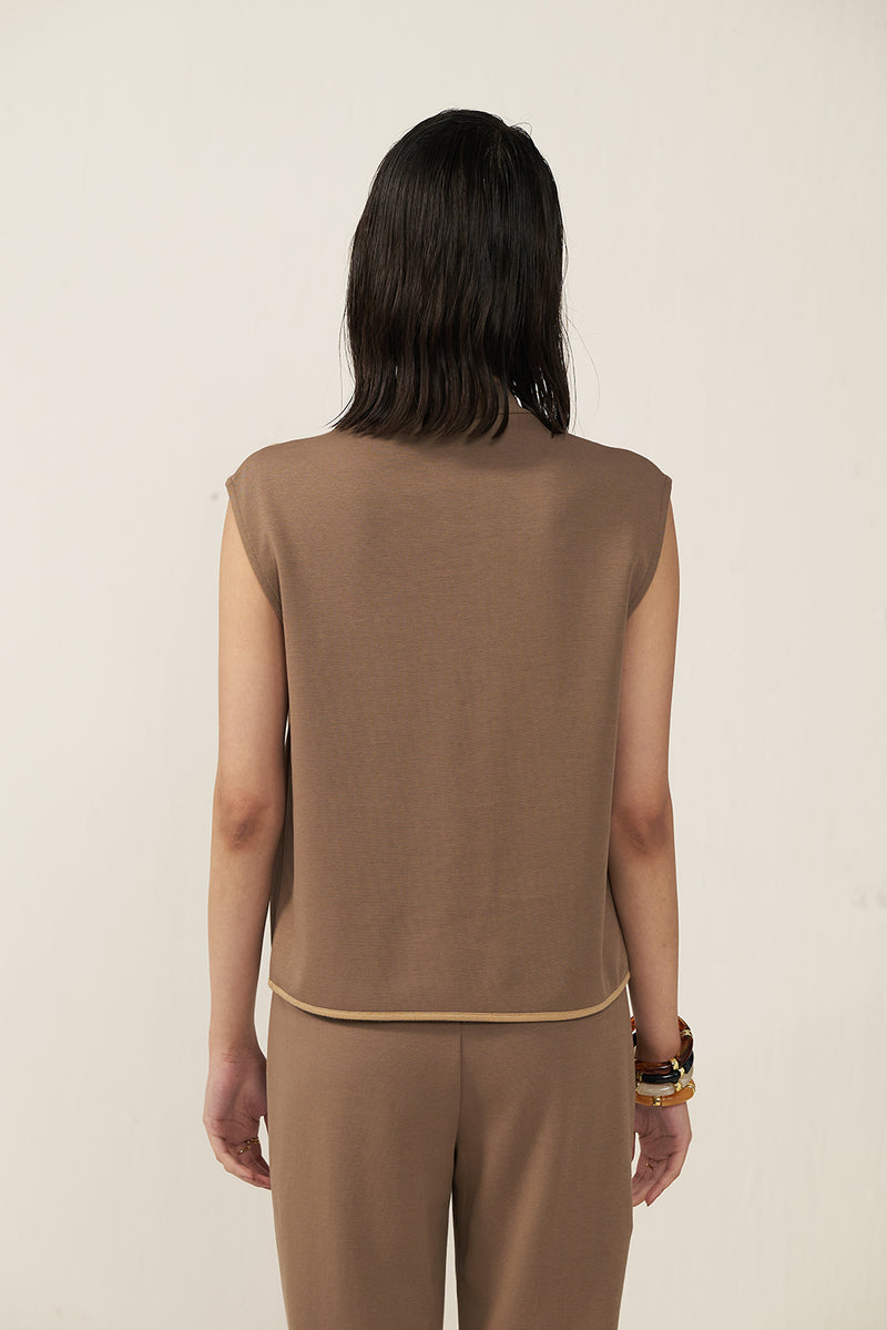 Safari Luxe Peplum Top