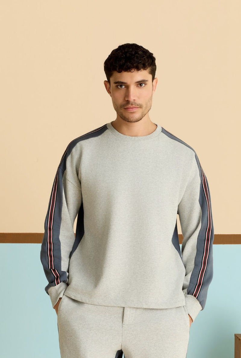 Linea Striped Sweatshirt