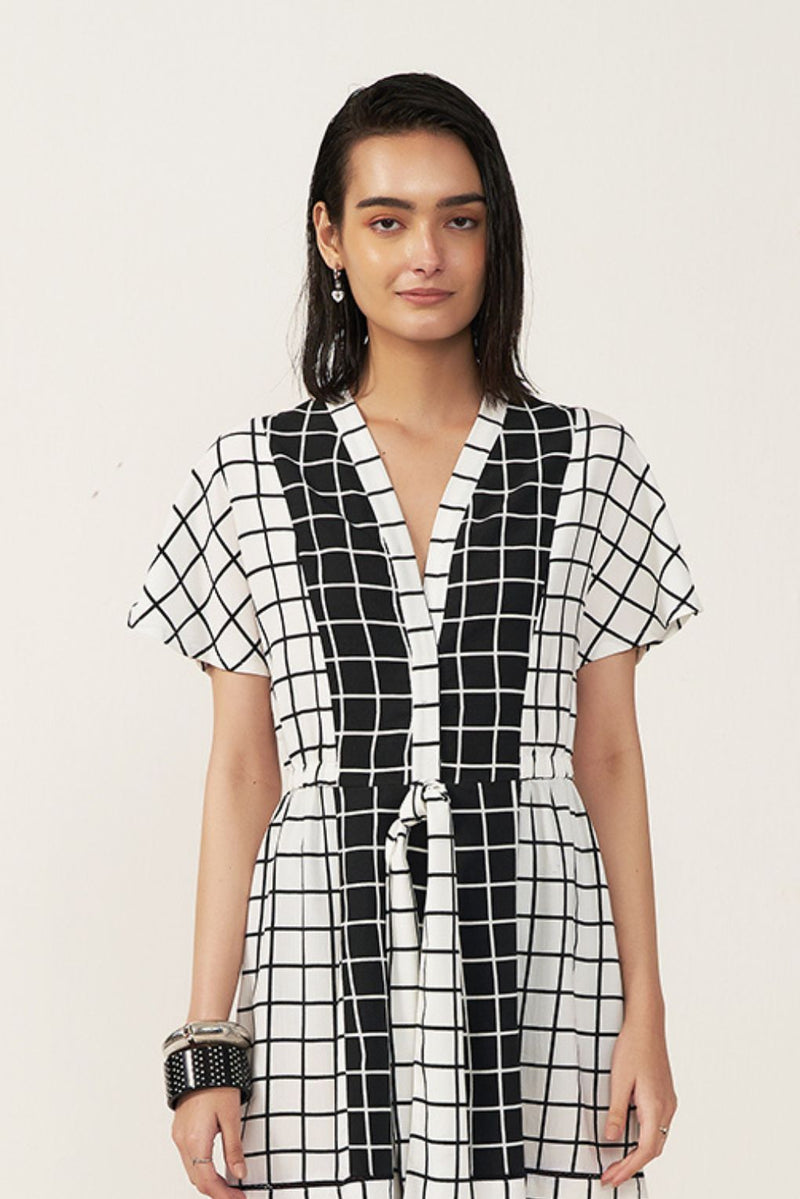 Square Affair Playsuit