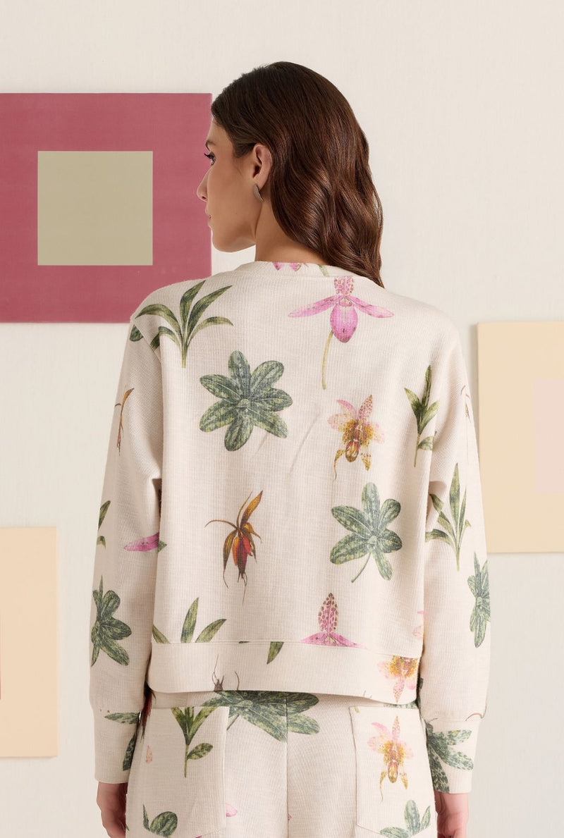 Fernleaf Snap Cardigan