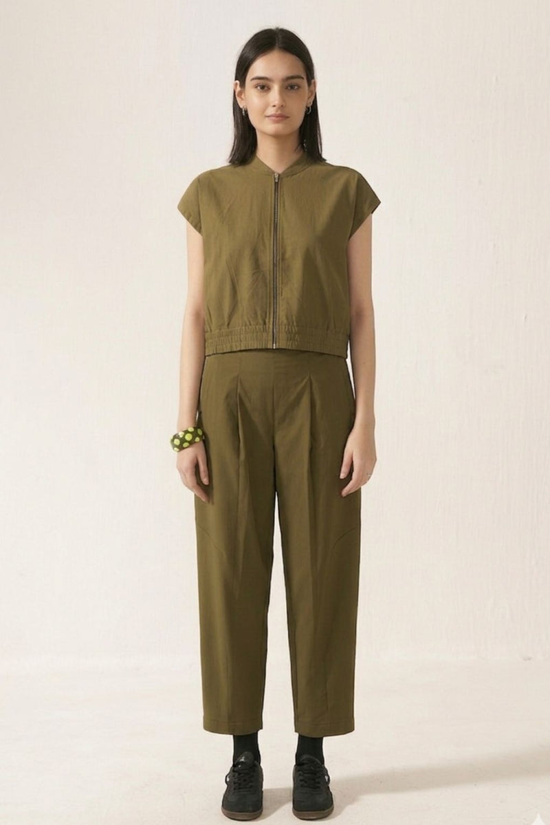 Verdant Luxe Pants Co-ord Set