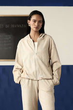 Neutral Weave Hoody Jacket