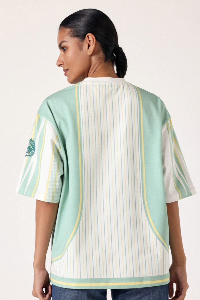 Sporty Strike Oversized Tee