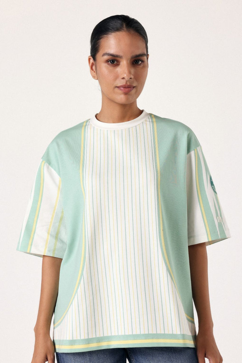 Sporty Strike Oversized Tee