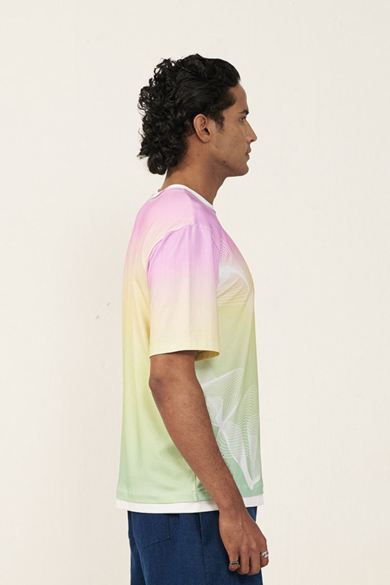 Aurora Flow Oversized Tee