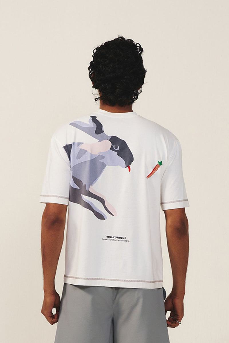Playful Hare Graphic Tee