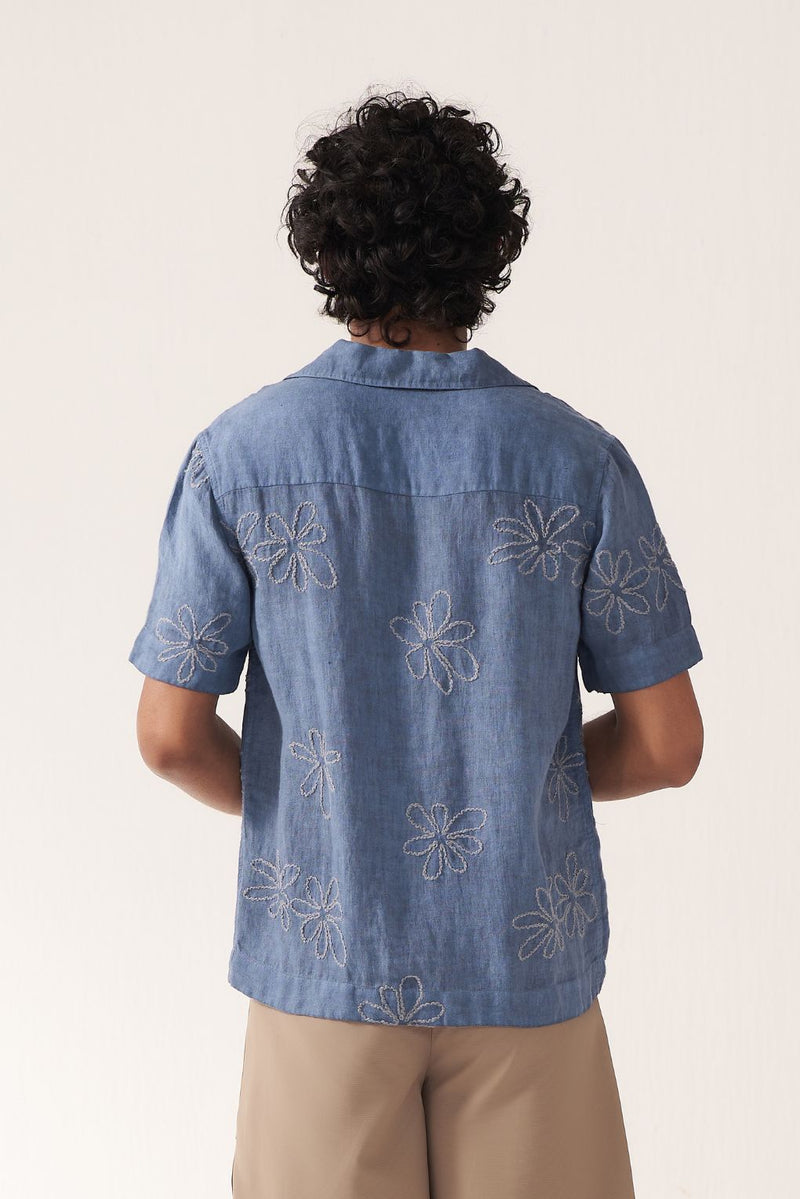 Indigo Garden Shirt