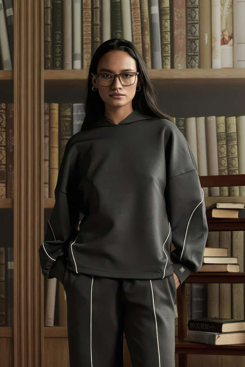 Slate Ease Oversize Hoodie