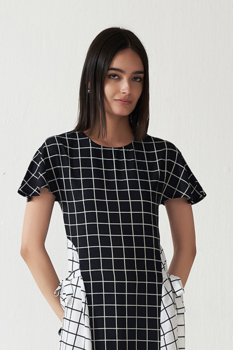 Noir Outline Edit Dress