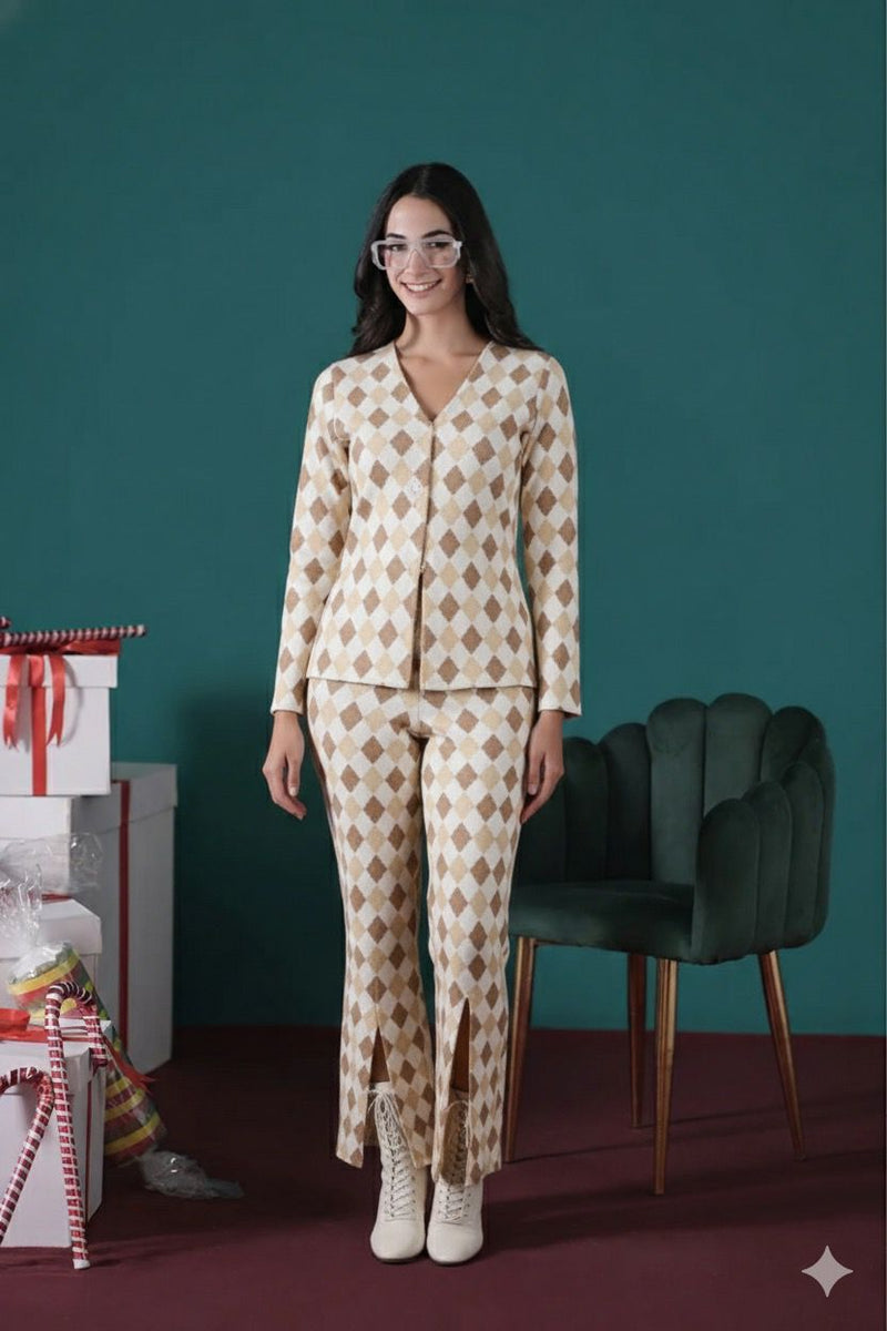 Skewline Zip'up Co-ord Set