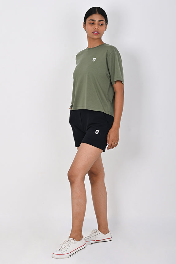 All day Long Oversized Tshirt Leaf Clover