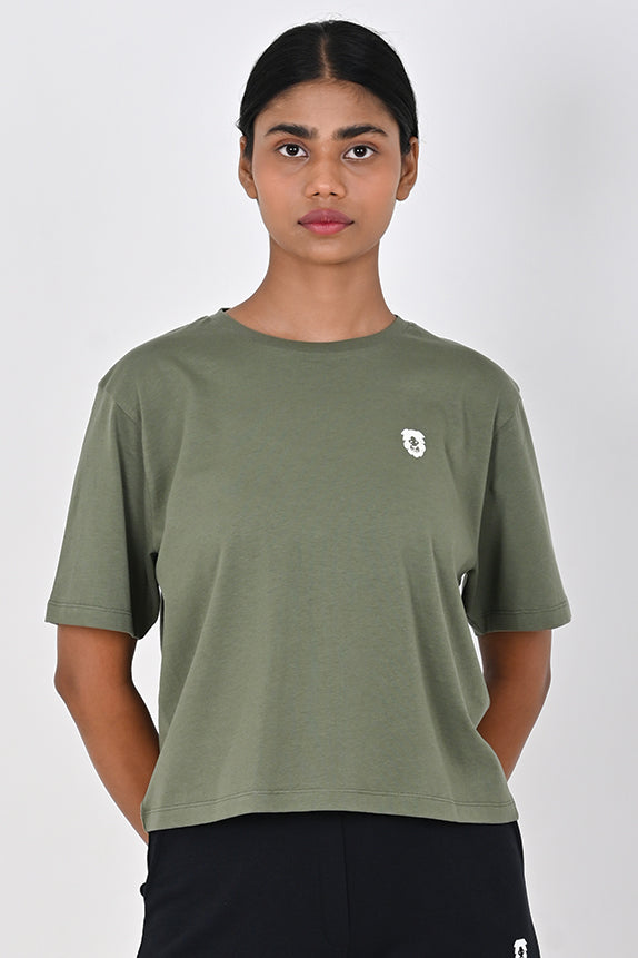 All day Long Oversized Tshirt Leaf Clover