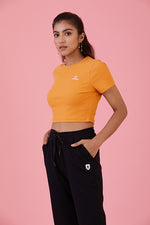 Go To Style Crop Top Mango Sorbet