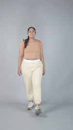 Let Loose Crop Top Indian Tan