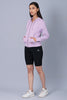 Back to Basic Veri Peri Jacket with Hoodie