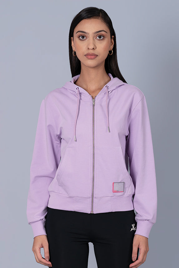 Back to Basic Veri Peri Jacket with Hoodie