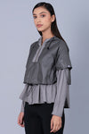Groove in Grace Peplum Top