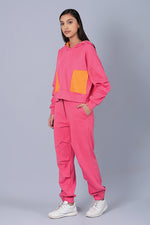 Pop in Bright Sweatshirt with Hoodie