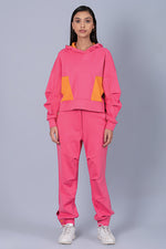 Pop in Bright Sweatshirt with Hoodie