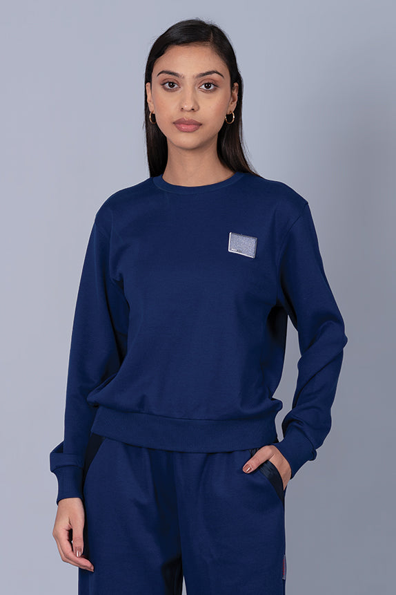 Wander In Leisure Depth Blue Sweatshirt