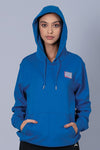 Bae & Me Unisex Snorkel Blue Sweatshirt with Hoodie