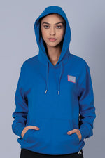 Bae & Me Unisex Snorkel Blue Sweatshirt with Hoodie