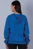 Bae & Me Unisex Snorkel Blue Sweatshirt with Hoodie