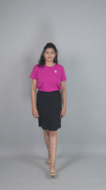 Easy Pull Off Skirt Black