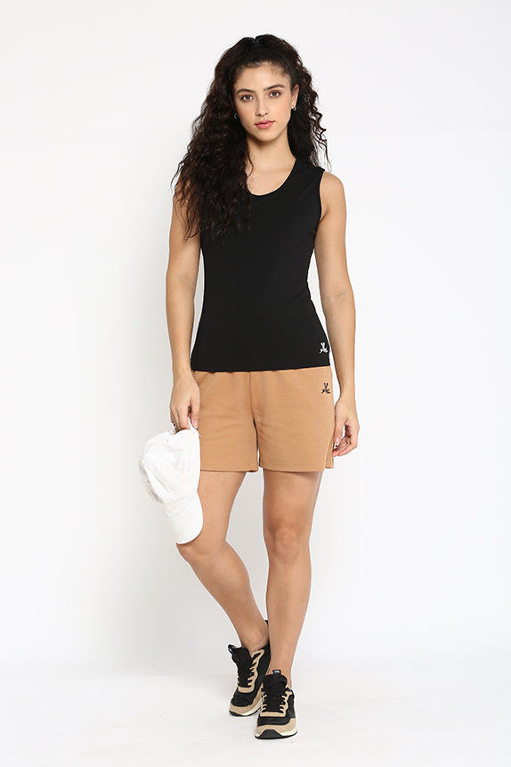Easy Breezy Shorts Indian Tan