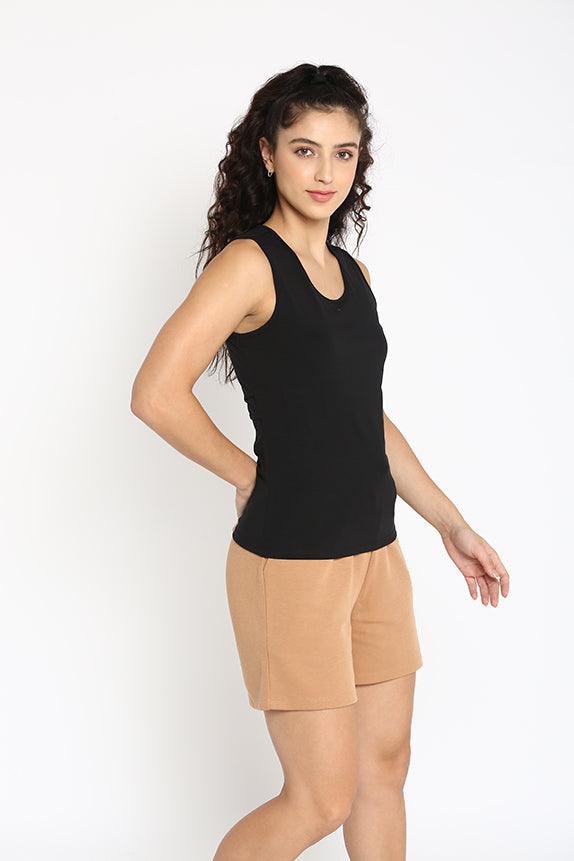 Easy Breezy Shorts Indian Tan
