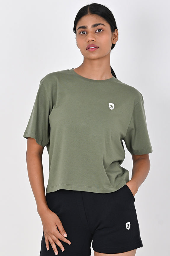 All day Long Oversized Tshirt Leaf Clover