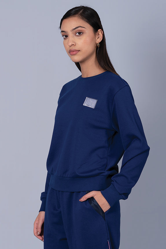 Wander In Leisure Depth Blue Sweatshirt