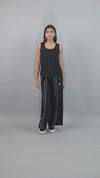 Breezy Eyelet Tank Black