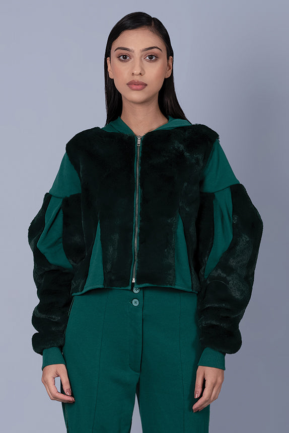 Elegantly Evergreen Co-ord Set
