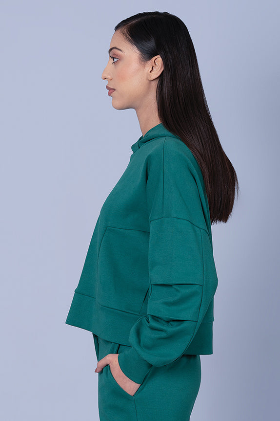 Pop in Bright Sweatshirt with Hoodie