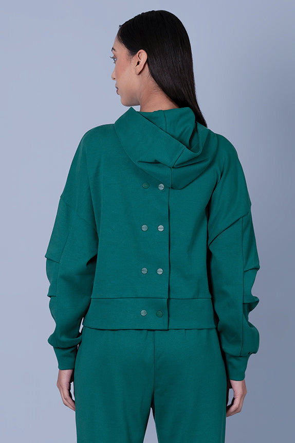 Pop in Bright Sweatshirt with Hoodie