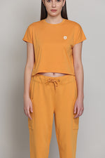 Easy Weekends t-shirt-Mango Sorbet