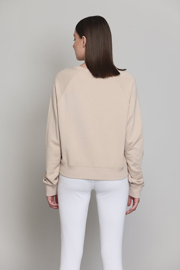 Warm Beige Sweatshirt