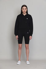 White Rise Cycling Shorts