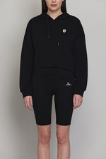 Hibiscus Cropped Hoodie