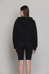 Hibiscus Cropped Hoodie