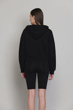 Hibiscus Cropped Hoodie