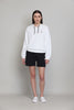 Hibiscus Cropped Hoodie