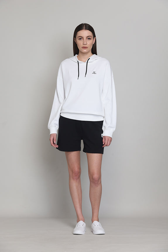 Hibiscus Cropped Hoodie