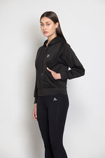 Stunning Black Hoodie Jacket