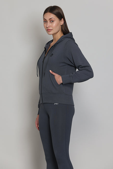 Shades of Grey Hoodie Jacket