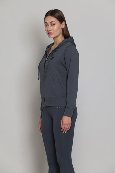 Shades of Grey Hoodie Jacket